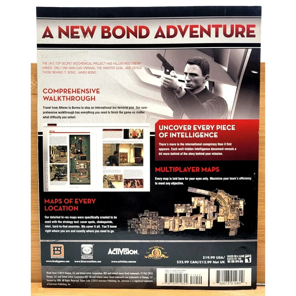 Blood Stone‎ 007 Official Game Strategy Guide Brady Games